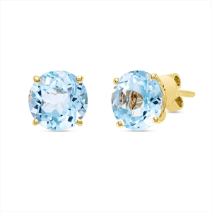 Ohrstecker 18 kt GG, Sicherheitsverschluss