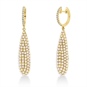 Ohrschmuck  18kt Gelbgold mit 0,16ct Diamanten