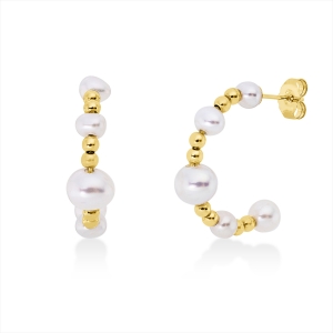 Ohrstecker  18kt Gelbgold mit 0,00ct Diamanten