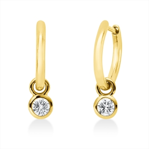 Creolen Zarge 18 kt GG