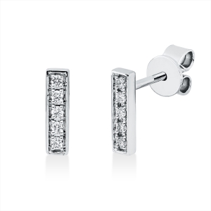 Ohrstecker 18 kt WG