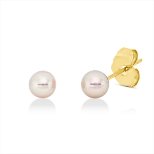 Ohrstecker  18kt Gelbgold mit 0,00ct Diamanten