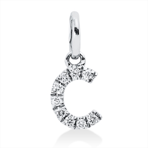 Anhänger 18 kt WG C, mit Öse