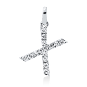 Anhänger 18 kt WG X