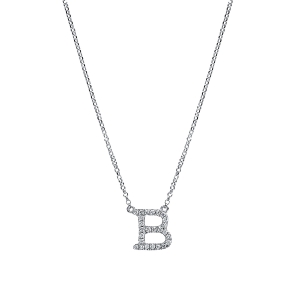 Collier 18 kt GG B, mit ZÖ 38 cm ,40,6 cm