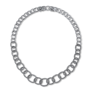 Collier 18 kt WG, extension ZÖ 40,5 cm