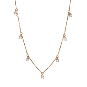 Collier 18 kt RG