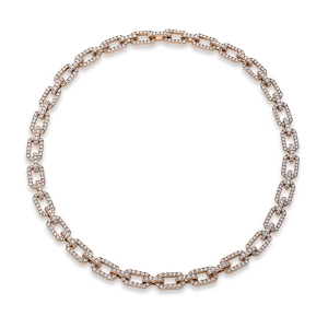 Collier 18 kt RG