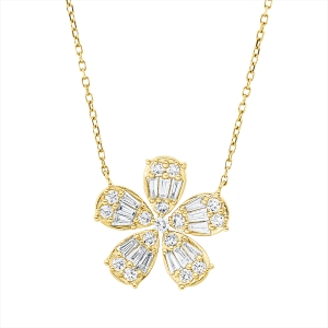 Collier 18 kt GG, mit ZÖ 40 cm