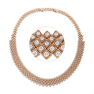 Collier 18 kt RG, extension ZÖ 40,5 cm