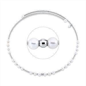 Collier  18kt Weißgold mit 0,00ct Diamanten