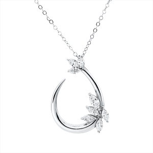 Collier 18 kt WG