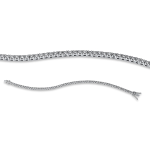 Tennisarmband  18kt Weißgold mit 1,03ct Diamanten