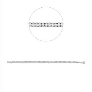 Tennisarmband  18kt Weißgold mit 1,95ct Diamanten