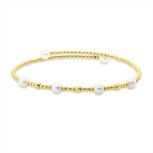 Armreif  18kt Gelbgold mit 0,00ct Diamanten