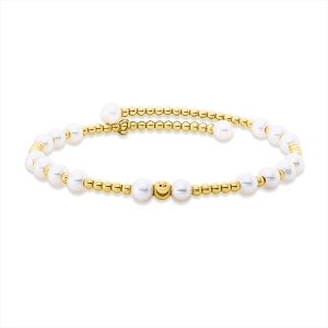 Armreif  18kt Gelbgold mit 0,00ct Diamanten