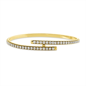 Armreif  18kt Gelbgold mit 3,19ct Diamanten