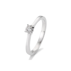 Bild von Verlobungsring Hero 0.53 ct.  585/- Gold weißGold