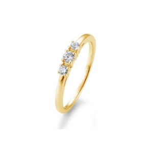 Bild von Trilogie Verlobungsring  0.39 ct.  Gold gelbGold