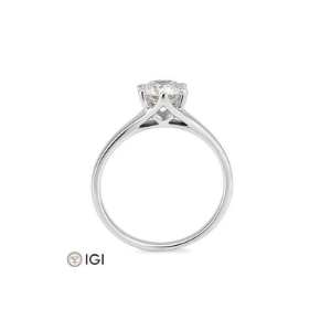 Bild von Verlobungsring Solitär 6 er Krappe 1.00 ct. 585/- Weißgold