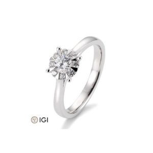 Bild von Verlobungsring Hero 0.53 ct.  585/- Weißgold