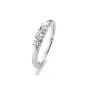 Bild von Trilogie Verlobungsring  0.39 ct. 750/- Weißgold