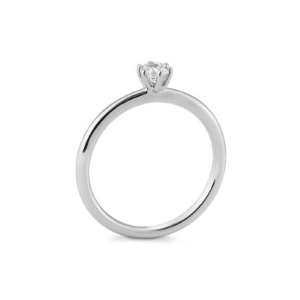 Bild von Verlobungsring Solitär 6 er Krappe 0.25 ct. 750/- Weißgold