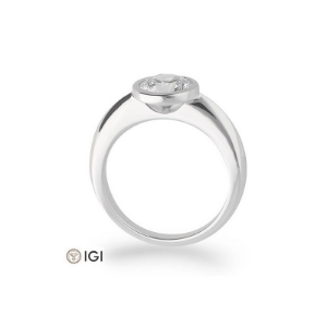 Bild von Verlobungsring Zarge 1.50 ct.  585/- Weißgold