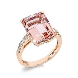 Ring 4er-Krappe 14 kt RG