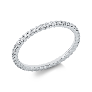 Infinity Memoire Ring  18kt Gelbgold mit 0,41ct Diamanten