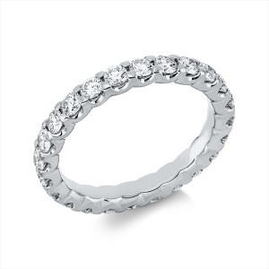 Infinity Memoire Ring  18kt Gelbgold mit 1,61ct Diamanten
