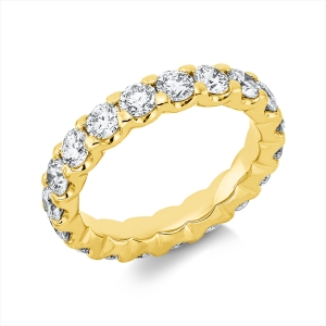 Infinity Memoire Ring  18kt Gelbgold mit 3,02ct Diamanten