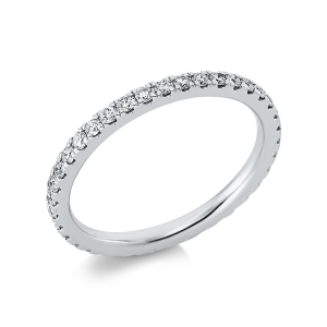 Infinity Memoire Ring  14kt Gelbgold mit 0,57ct Diamanten