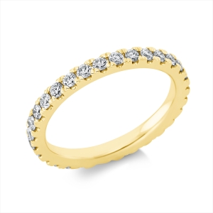 Infinity Memoire Ring  14kt Gelbgold mit 0,90ct Diamanten