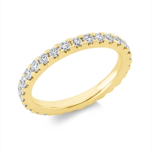 Infinity Memoire Ring  14kt Gelbgold mit 1,00ct Diamanten
