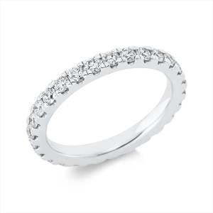 Infinity Memoire Ring  14kt Gelbgold mit 1,15ct Diamanten
