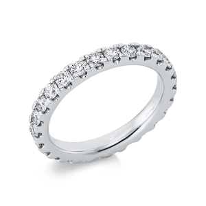 Infinity Memoire Ring  14kt Gelbgold mit 1,47ct Diamanten