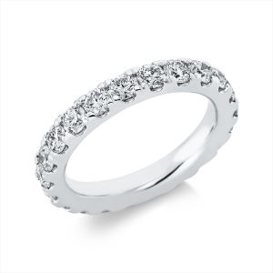 Infinity Memoire Ring  14kt Gelbgold mit 2,42ct Diamanten