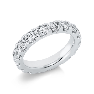 Infinity Memoire Ring  14kt Gelbgold mit 3,73ct Diamanten