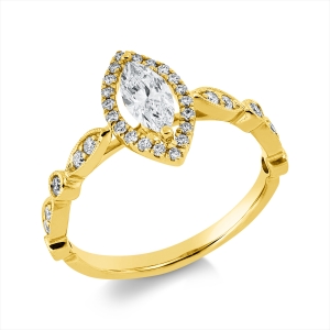 Ring 18 kt GG
