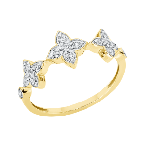 Ring 18 kt GG+WG