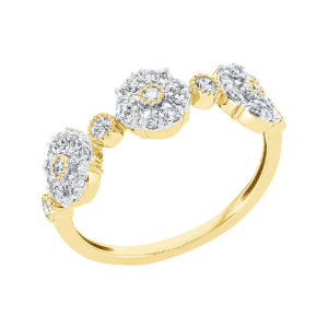 Ring 18 kt GG+WG