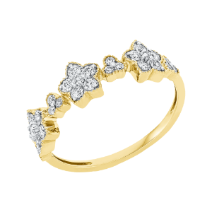 Ring 18 kt GG+WG