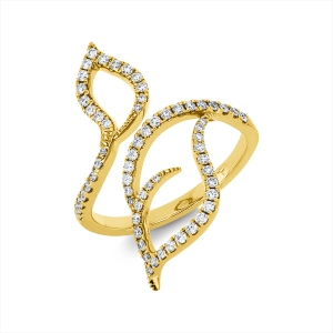Ring 18 kt GG