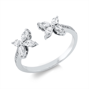 Ring 18 kt GG+WG