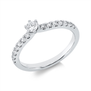 Ring 4er-Krappe 14 kt GG