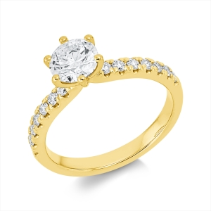 Ring 6er-Krappe 18 kt GG, GIA6541753454