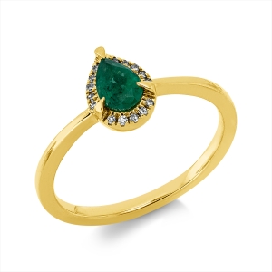 Ring 3er-Krappe 18 kt GG