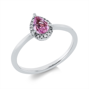 Ring 3er-Krappe 18 kt RG
