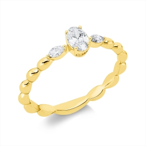 Ring 18 kt GG
